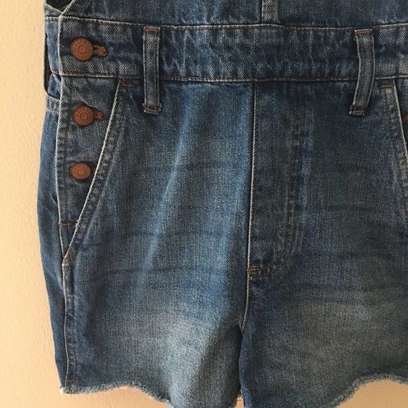 Madewell Adirondack Short Overalls XS - Picture 8 of 8